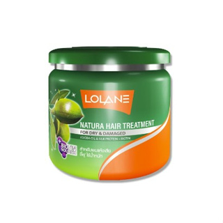 Lolane natura hair treatment ขนาด 500 g กระปุกใหญ่ ทรีทเม้นท์ บำรุงผม สำหรับผมเสีย โลแลน เนทูร่า แฮร์ ทรีทเม้นท์ (97400)