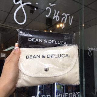 👜กระเป๋าชอปปิ้ง พับเก็บได้👜 DEAN&amp;DELUCA กระเป๋าสะพานไหล่ พับเก็บได้ ใว่ของได้เยอะ ดีนแอนด์เดลูก้า น่ารักสไตล์ญี่ปุ่น