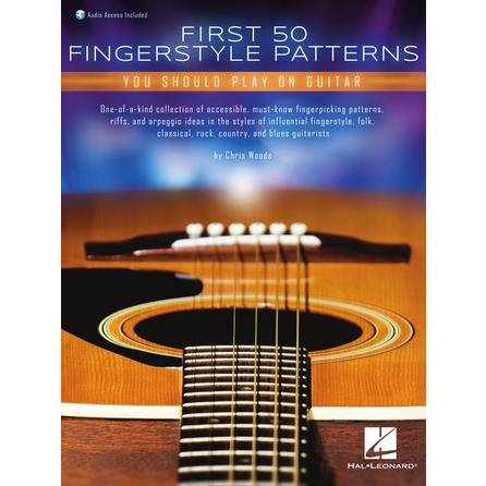 First 50 Fingerstyle Patterns You Should Play on Guitar (HL00347067)
