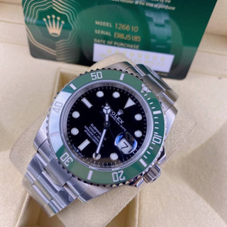 -รุ่นsubmariner  SUPER TOP SWISS โรงงาน  EW  factory  ขนาด: 41 มม.