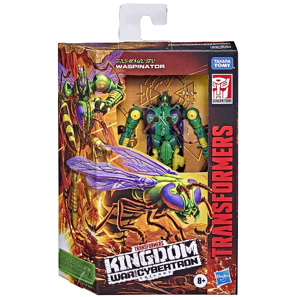 หุ่นยนต์ Transformers Generations War for Cybertron: Kingdom Deluxe WFC-K34 Waspinator Action Figure