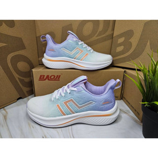 BAOJI ลิขสิทธิ์แท้ [W] รองเท้าผ้าใบผู้หญิงยี่ห้อบาโอจิ(BAOJI) รุ่นBJW-956 SIZE:37-41