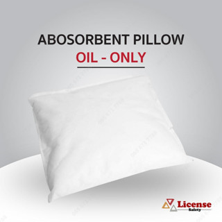 หมอนดูดซับน้ำมัน Oil-only Absorbent Pillows วัสดุดูดซับน้ำมัน แบบหมอน ขนาด 45cmx45cm(16ชิ้น/ลัง)