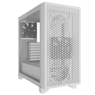 Corsair 3000D AIRFLOW Tempered Glass Mid-Tower PC Case - White (CC-9011252-WW)