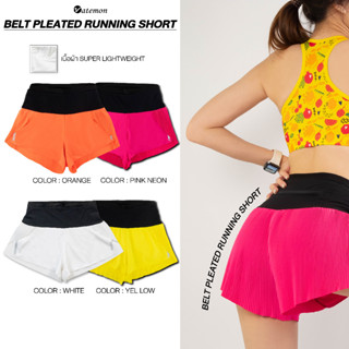 กางเกงวิ่ง BELT PLEATED RUNNING SHORT