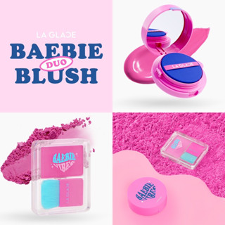 (🩵💗พร้อมส่ง) New Baebie Duo Blush 🧚🏻‍♀️🪽เบบี้บลัชแบบฝุ่นเนื้อละมุน 3g แบบคุชชั่นเนื้อลิควิด 8g