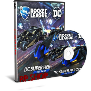 แผ่นเกมคอม PC - Rocket League - DC Super Heroes DLC [2DVD+USB+ดาวน์โหลด]