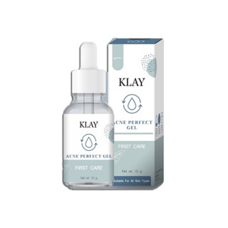 เจลซ่อมสิวเคลย์  Klay Acne Perfect Gel เคลย์ แอคเน่ เพอร์เฟค เจล [10 กรัม]  ( ของแถม 2ใจ)