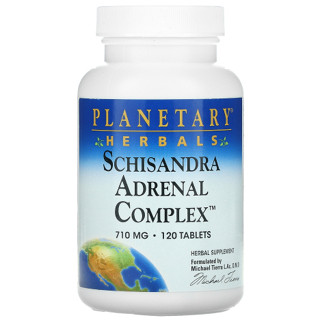 ชิแซนดร้า, Planetary Herbals, Schisandra Adrenal Complex, 710 mg, 120 Tablets