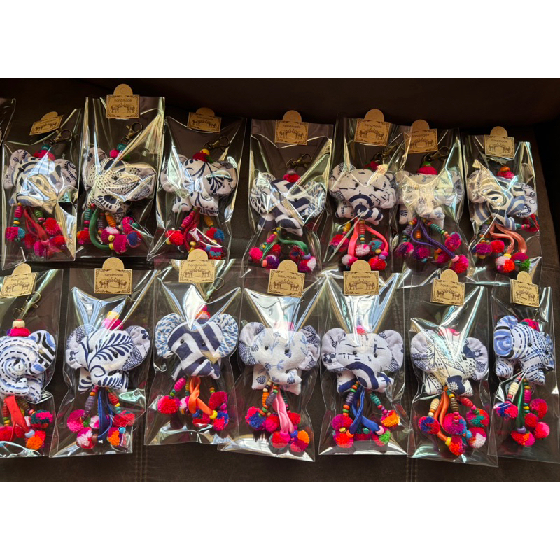 ช้างหูบานผ้าฝ้ายปอมๆแพค1ตัว