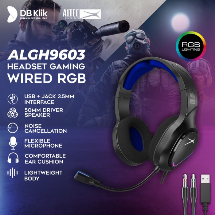 Altec Lansing หูฟังเกม ALGH 9603