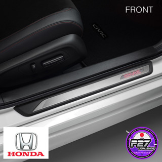 แท้100% สคัพเพลท LED Honda Civic FE 2021-2023 ไฟสีแดง ของใหม่ แท้ศูนย์ // สคัฟเพลท สครับเพลท Scuff Plate