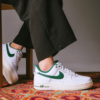 Nike W Air Force 1 07 Summit White And Gorge Green แท้ 100%