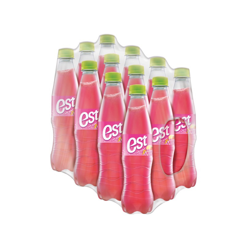 Est Pinkbomb เอส น้ำอัดลม รสพิงค์บอมบ์ ขนาด 360 มล. x 12 ขวด
