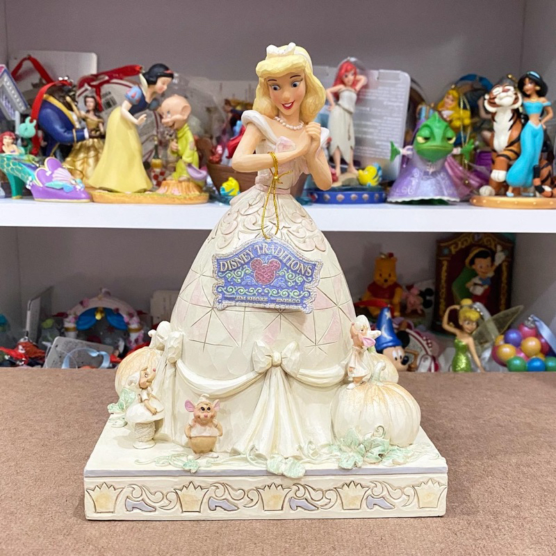 Disney Jim Shore: 🏷️พร้อมส่ง Cinderella White Collection