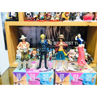 (ฐานน้ำแข็ง) แท้100% เซ็ท 4 ตัว โลกใหม่ New World เอฟเฟค งานฉาก แมวทอง One piece วันพีช Model โมเดล Figures ฟิกเกอร์