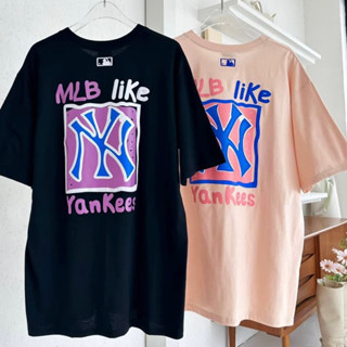 พร้อมส่ง🧸เสื้อยืดโอเวอร์ไซส์ MLB V.7