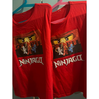 เสื้อ Lego Ninjago สีเเดง