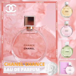 💯 Chanel Chance Eau Tendre Encounters เลดี้ โอ เดอ ทอยเล็ต 50ML/100ML Classic Hot Style