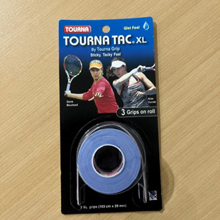 TOURNA TAC Wet feel กริปเทปพันด้ามแบบหนึบ (3 กริป) กริปไม้เทนนิส กริปไม้แบดมินตัน