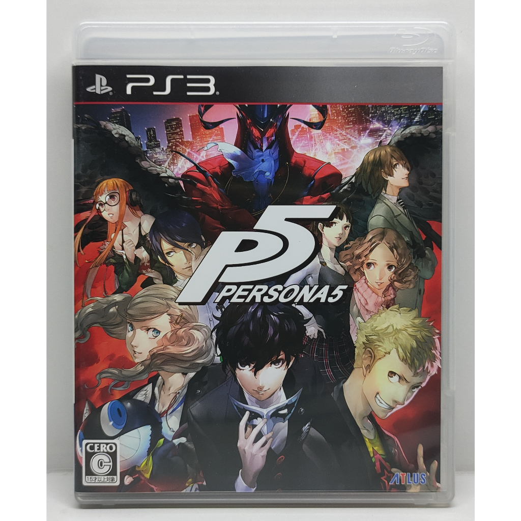 Persona 5 [Z2,JP] แผ่นแท้ PS3 มือสอง