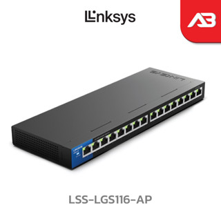 LINKSYS Unmanaged GIGABIT SWITCH 16-port รุ่น LSS-LGS116-AP (ICT SPEC)