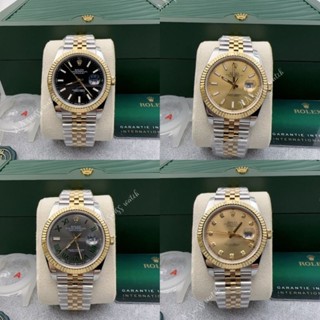 นาฬิกาข้อมือ datejust Cc clean 41mm มาพร้อมกล่อง travel case