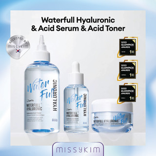 🇰🇷Jumiso WATERFULL HYALURONIC SET เซ็ทเติมน้ำเข้าผิว 3 ชิ้นโทนเนอร์ เซรั่ม ครีม ไฮยาลูโรนิค "อันดับ1ของคนผิวมันแต่ขาดน้ำ