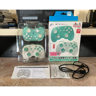 CYBER Gadget CY-NSGYCMB2-LG Gyro-Controller for SWITCH Japan สินค้าแท้จากญี่ปุ่นสภาพดีค่ะ (white // green)