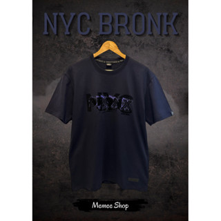 NYCเสื้อคอตตอนแท้USA (สกรีนกำมะหยี่พรีเมี่ยม)