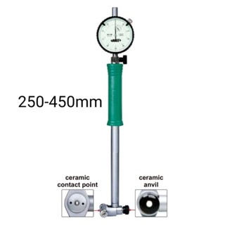 บอร์เกจ วัดรูใน 250-450มม บอเกจ แบบเข็ม เกจวัดกระบอกสูบ Bore Gage 250-450mmx0.01mm INSIZE 2322-450A