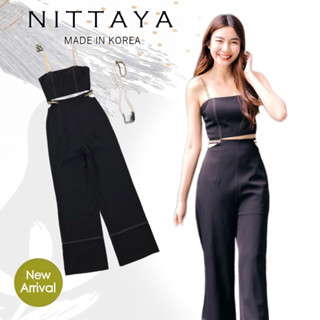 ราคาถูกที่สุด!! NITTAYA เซตเสื้อสายโซ่+กางเกงขายาว