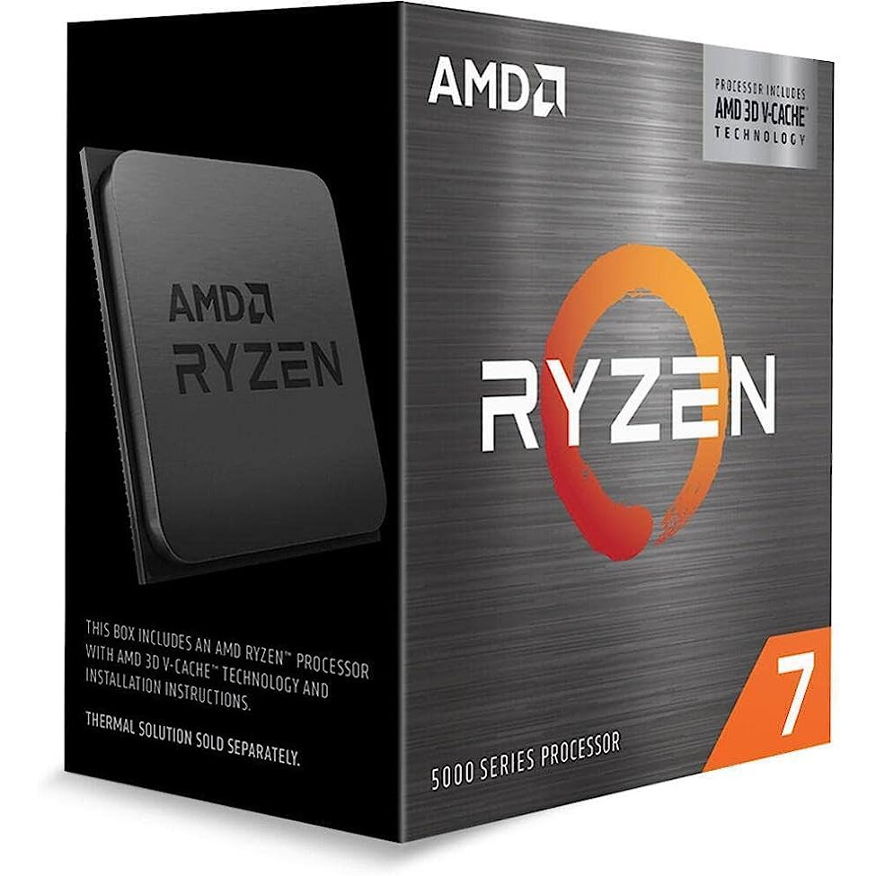 (มือ 2) CPU AMD Ryzen 7 5800X3D  มือ 2 ครบกล่อง ประกันเหลืออีกยาว