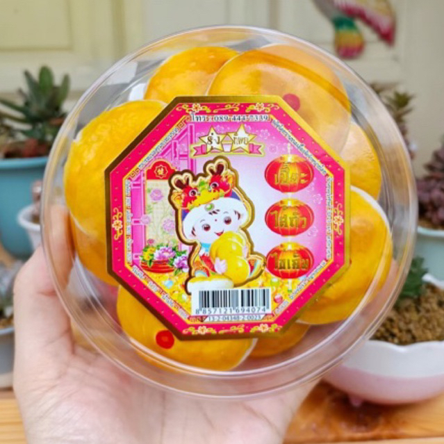 ขนมเปี๊ยะไส้ถั่วไข่เค็ม