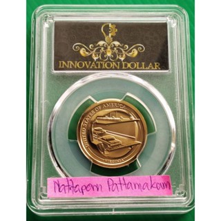 ตลับเกรด PCGS PR69 2021-S American  Innovation Dollar  VA Rev PR  CBBT (ดอลลาร์นวัตกรรมอเมริกัน - เวอร์จิเนีย)