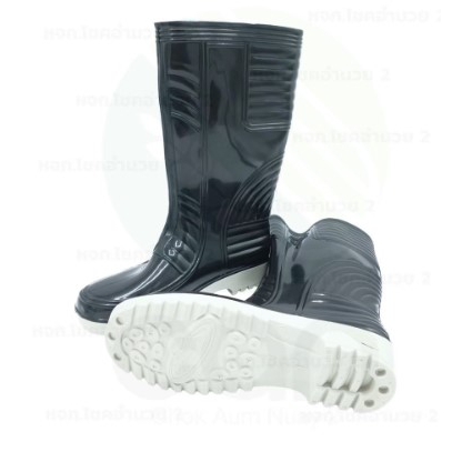 **ราคาส่ง** รองเท้าบูท ตราจานบิน สูง 14" ใส่ทำสวน ทำลงนา ทำฟาร์ม