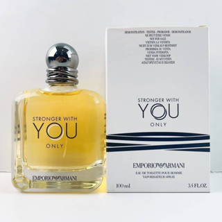 JUL02 ส่งฟรี Emporio Armani Stronger With You Only EDT 100ml กล่องเทส  น้ำหอมผู้ชาย