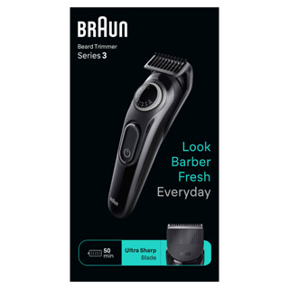 BRAUN BEARD BT3410 บราวน์รุ่น BT3410 เครื่องแต่งหนวดไฟฟ้า