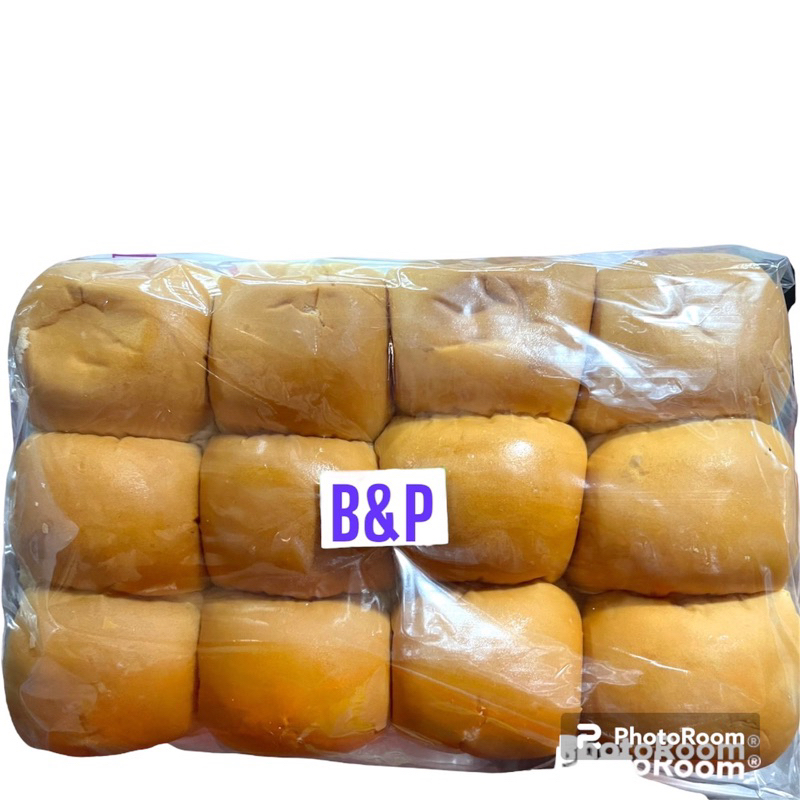 ขนมปังแพกลม 1 แเพ 12 ลูก