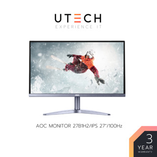 MONITOR AOC 27B1H2/67 27" Full HD 100Hz IPS Monitor Frameless &amp; Ultra Slim (HDMI) by UTECH