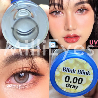 เลนส์เจ้าสาว ตาหวาน ตัดขอบ ธรรมชาติ คอนแทคเลนส์ BlinkBlink (Luxzylens) พรีเมี่ยม ค่าน้ำสูง42% นำเข้าจากเกาหลี
