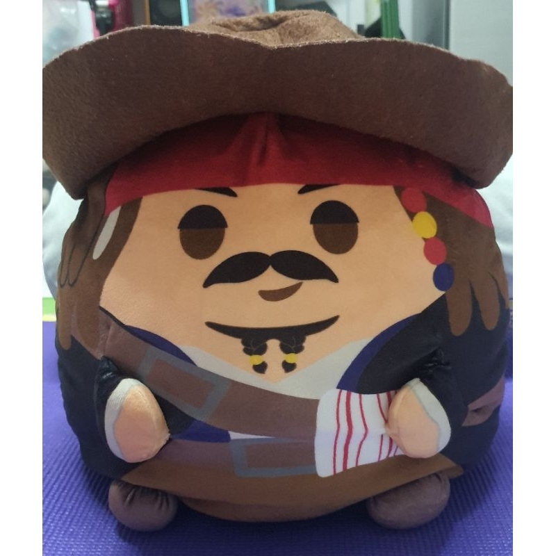 Squishmallow Disney  กัปตัน แจ็ก สแปร์โรว์ Captain Jack Sparrow @แท้ พร้อมส่ง