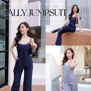 🌸 SALLY JUMPSUIT 🌸 จั้มสุธ สวยหรุ เนื้อผ้าค้อตต้อน