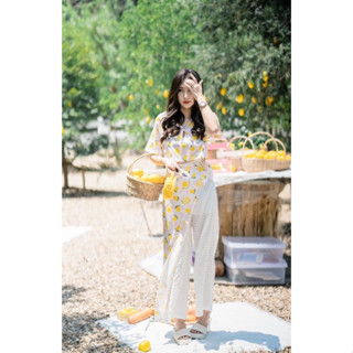 ซักเก็บ the land of vava • mom lemon set 🍋 size m