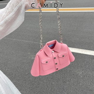 Camidy กระเป๋าผู้หญิง เทรนด์ใหม่ สร้างสรรค์ เสื้อผ้า ทรง Messenger กระเป๋า เฉพาะ กระเป๋าสะพายไหล่ กระเป๋าสตรี