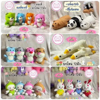 🎁ตุ๊กตาตัวโหล ตุ๊กตาแจกเด็ก 1โหล 12ตัว มีหลายแบบให้เลือกค่ะ ขนาด 7-10นิ้ว💕