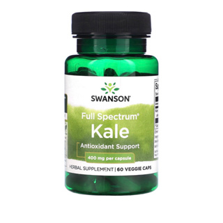 Swanson Kale 400 mg 60 Veggie Caps