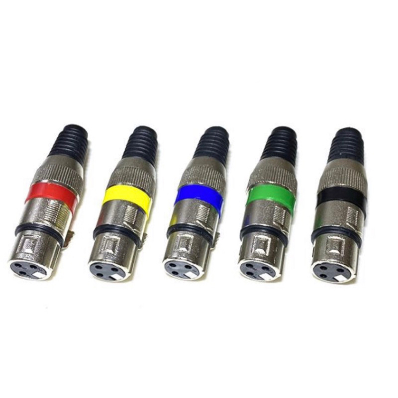 🔥ราคาส่ง✅🇹🇭ปลั๊กXLRตัวผู้3ขา ปลั๊ก XLR ตัวเมีย 3ขา หัวไมโครโฟนปลั๊ก 3-core ชายและหญิง