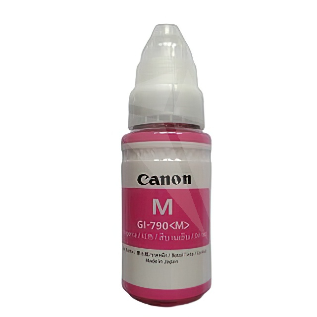 "หมึกเติมแท้ Canon GI-790 ใช้กับเครื่อง Canon รุ่น G1000/1010/2000/2010/3000/3010 Series "（สามารถออกใบเสร็จรับเงินได้）