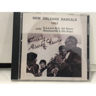 1 CD MUSIC  ซีดีเพลงสากล    NEW ORLEANS RASCALS 1963 with GEORGE LEWIS     (A10C15)